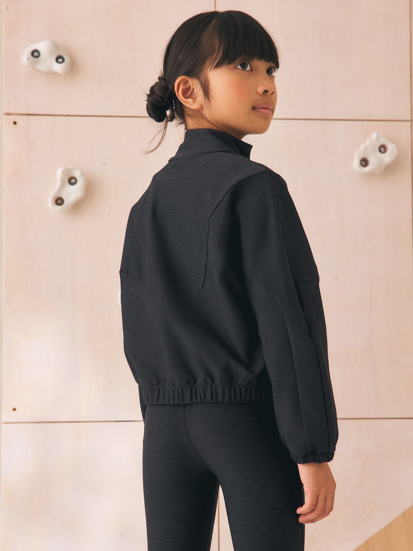 Dsiney Kidz - Black Sports Zip Through Jacket (3-16yrs) image 3