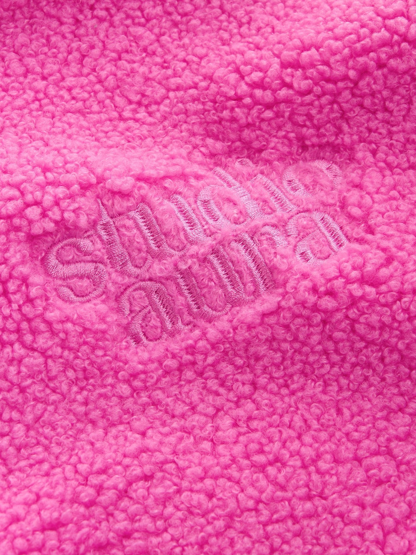 Dsiney Kidz - Pink Cosy Lined Half Zip Borg Jacket (3-16yrs) image 9