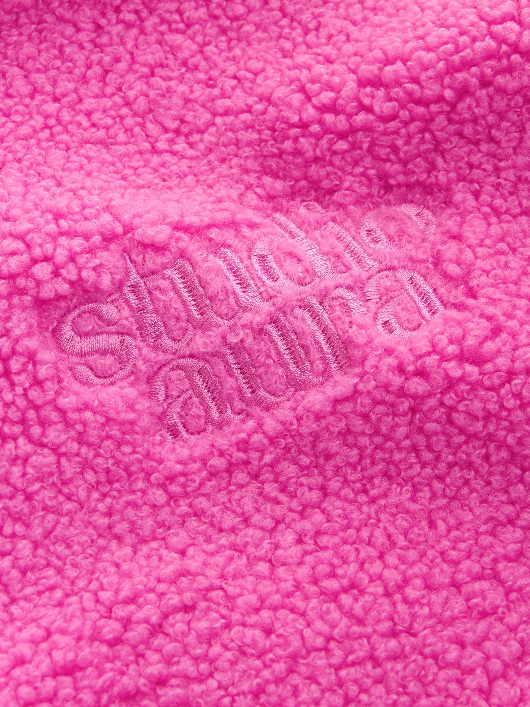 Dsiney Kidz - Pink Cosy Lined Half Zip Borg Jacket (3-16yrs) image 9