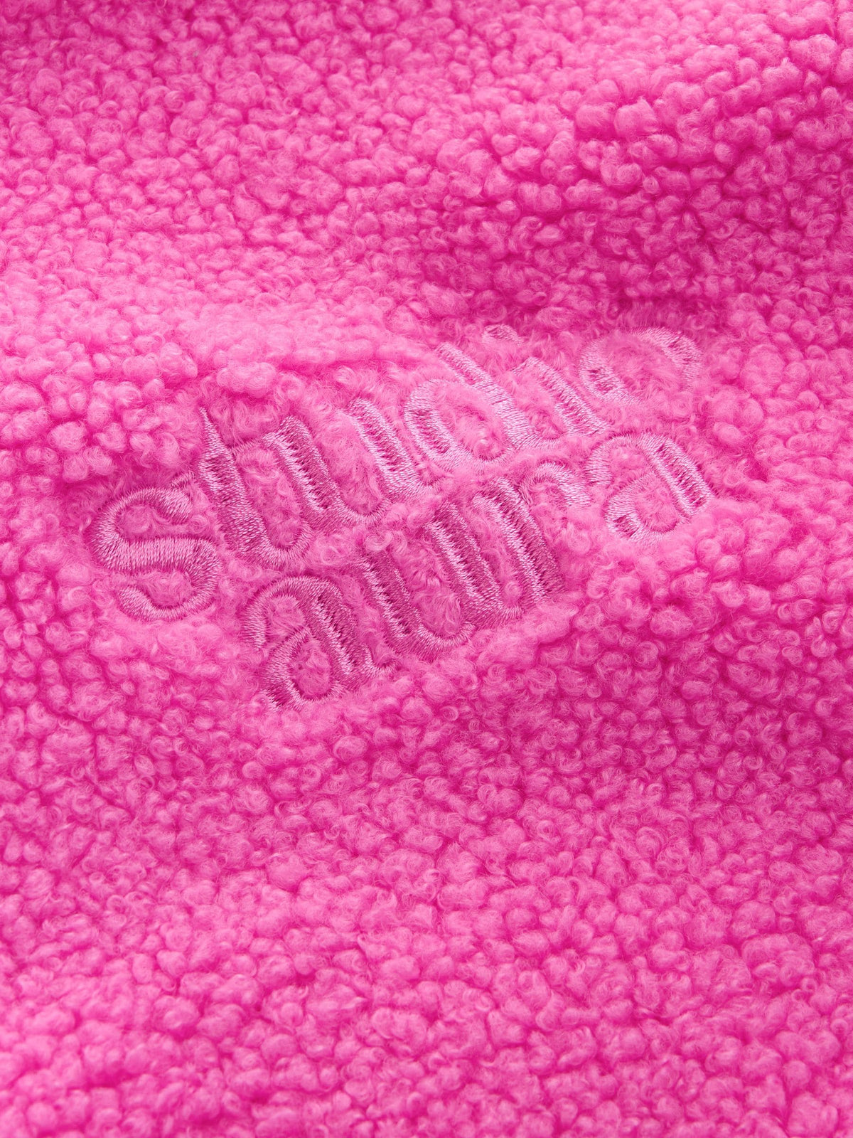 Dsiney Kidz - Pink Cosy Lined Half Zip Borg Jacket (3-16yrs) image 9