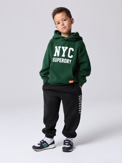 Superdry Green Graphic Hoodie and Joggers Set - image 2
