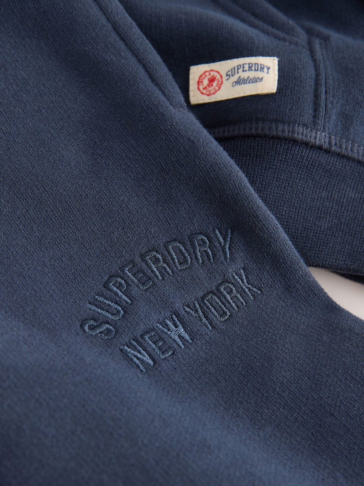 Superdry Navy Embossed Hoodie and Joggers Set - image 3