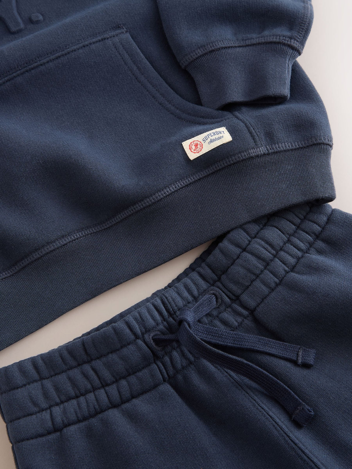 Superdry Navy Embossed Hoodie and Joggers Set - image 6