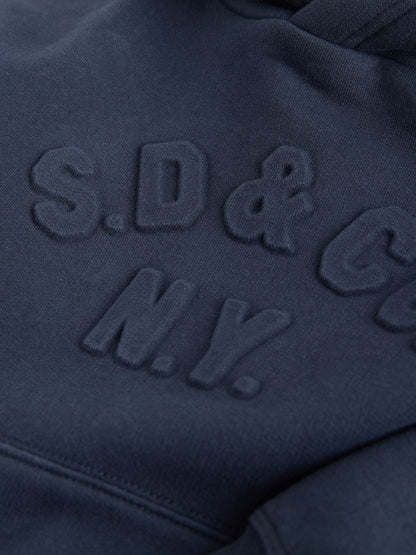 Superdry Navy Embossed Hoodie and Joggers Set - image 8