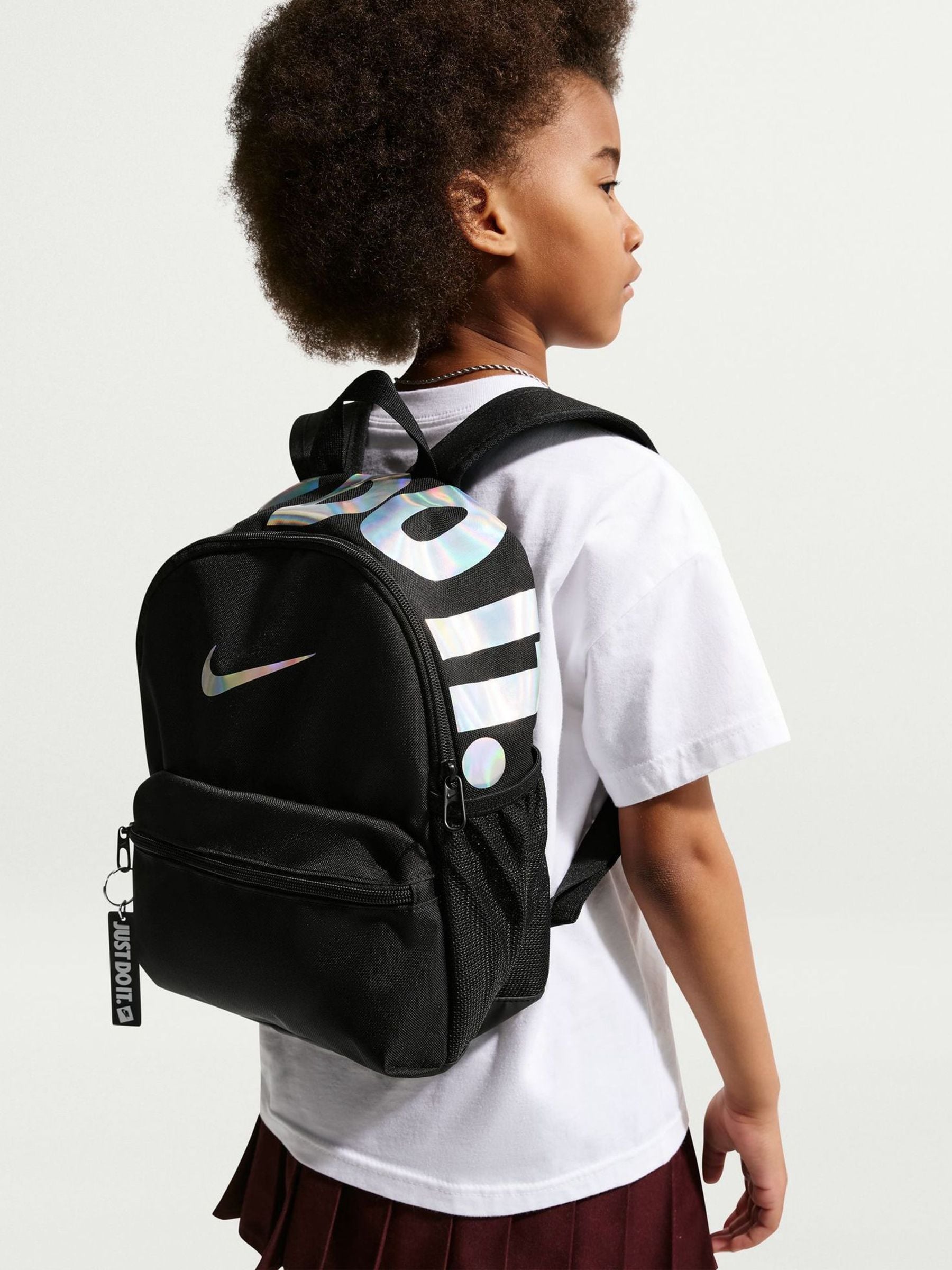 Nike Black/White Mini Backpack image 1