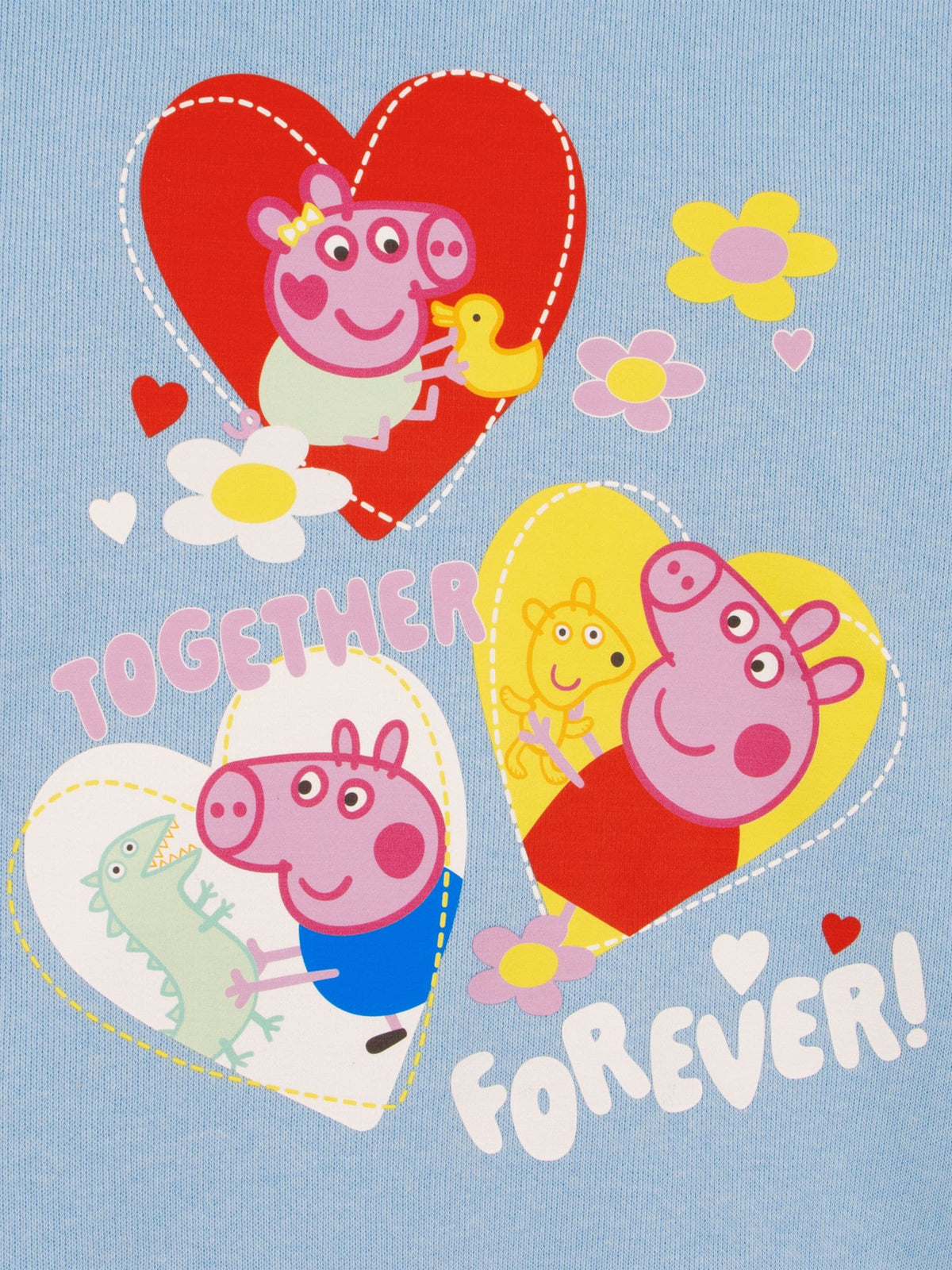 Character Blue Peppa Pig Sister Forever Sweatshirt - image 3