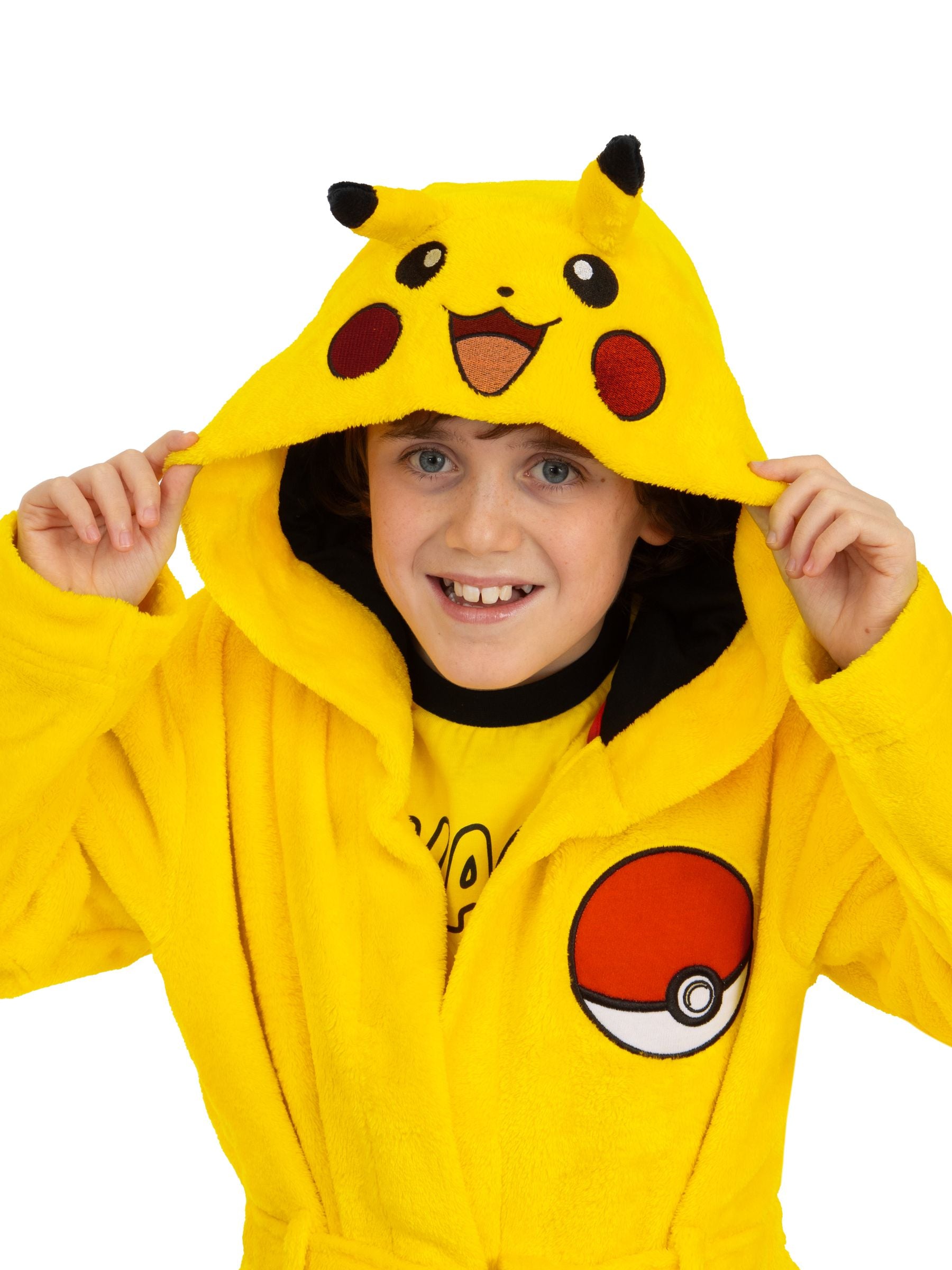 Dsiney Kidz - Character Yellow Pokemon Pikachu Dressing Gown image 3