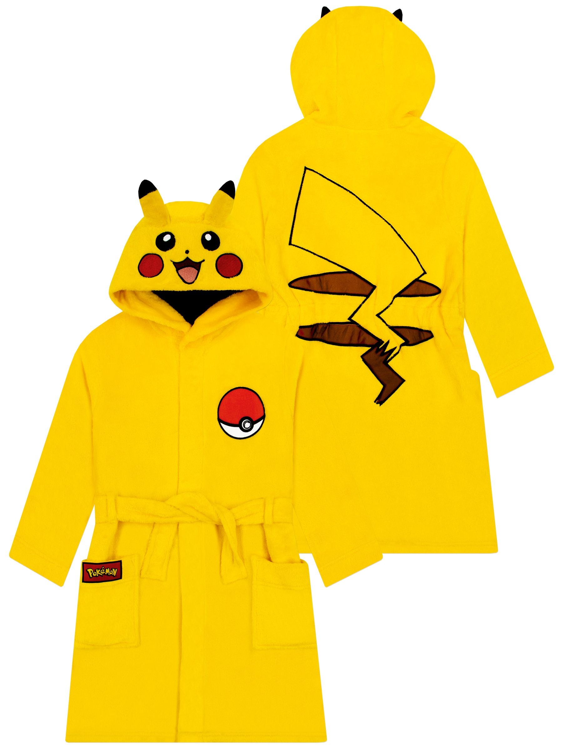 Dsiney Kidz - Character Yellow Pokemon Pikachu Dressing Gown image 7