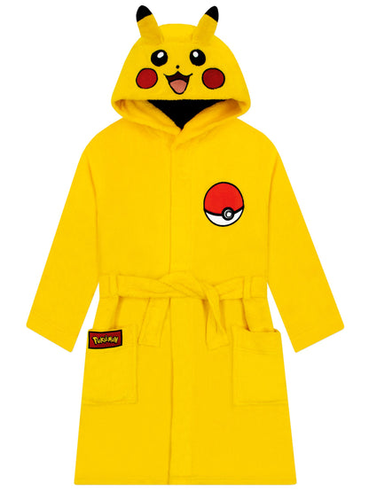 Dsiney Kidz - Character Yellow Pokemon Pikachu Dressing Gown image 8