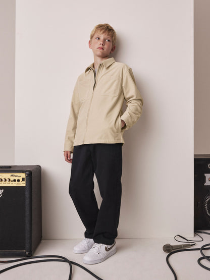 Dsiney Kidz - Neutral Cord Zip Through Overshirt (3-16yrs) image 2