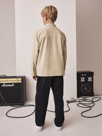 Dsiney Kidz - Neutral Cord Zip Through Overshirt (3-16yrs) image 3