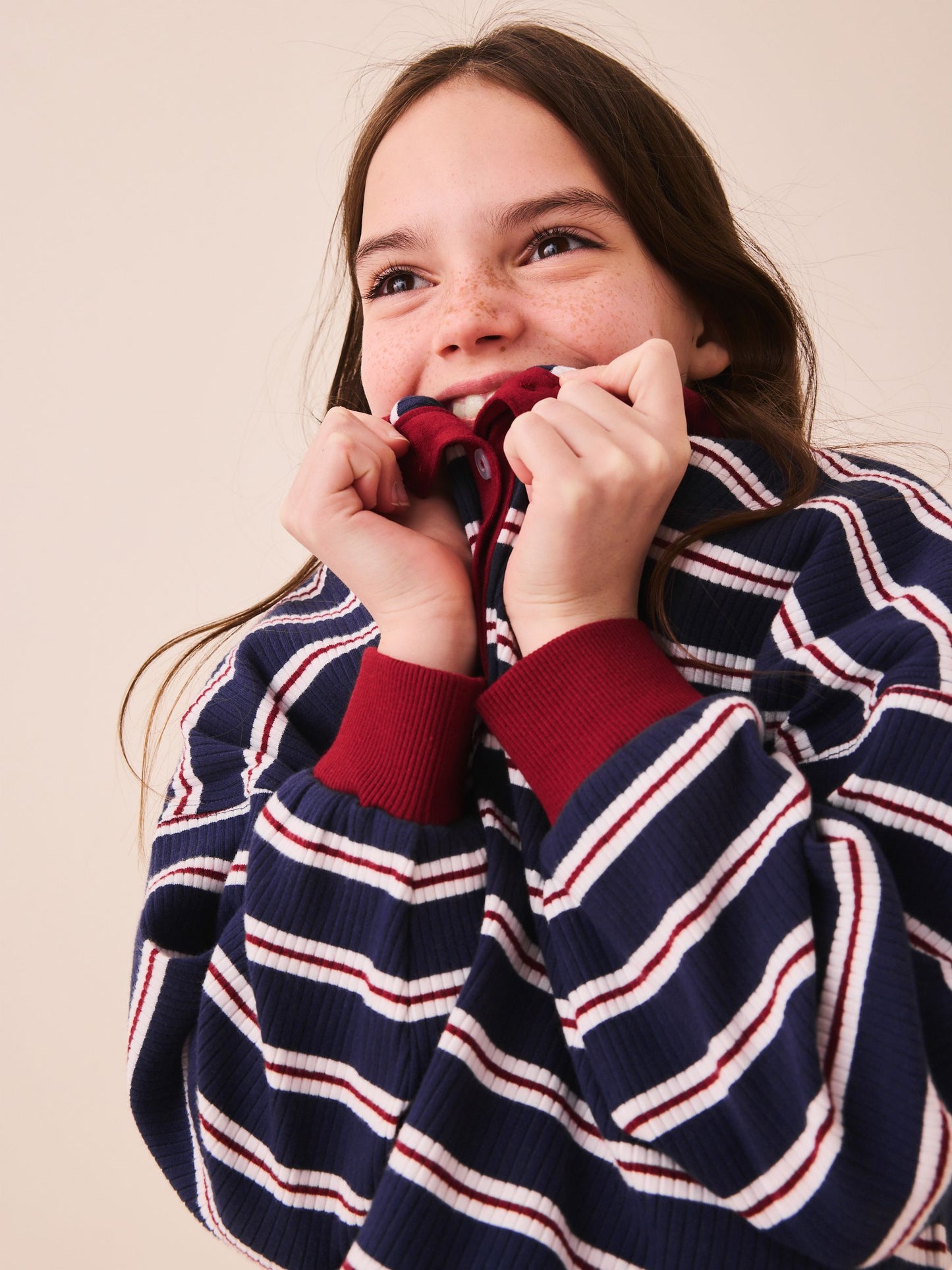 Dsiney Kidz - Navy/Red Rugby Top And Wide Leg Trousers Set (3-16yrs) image 5