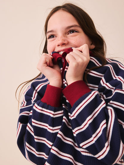 Dsiney Kidz - Navy/Red Rugby Top And Wide Leg Trousers Set (3-16yrs) image 5