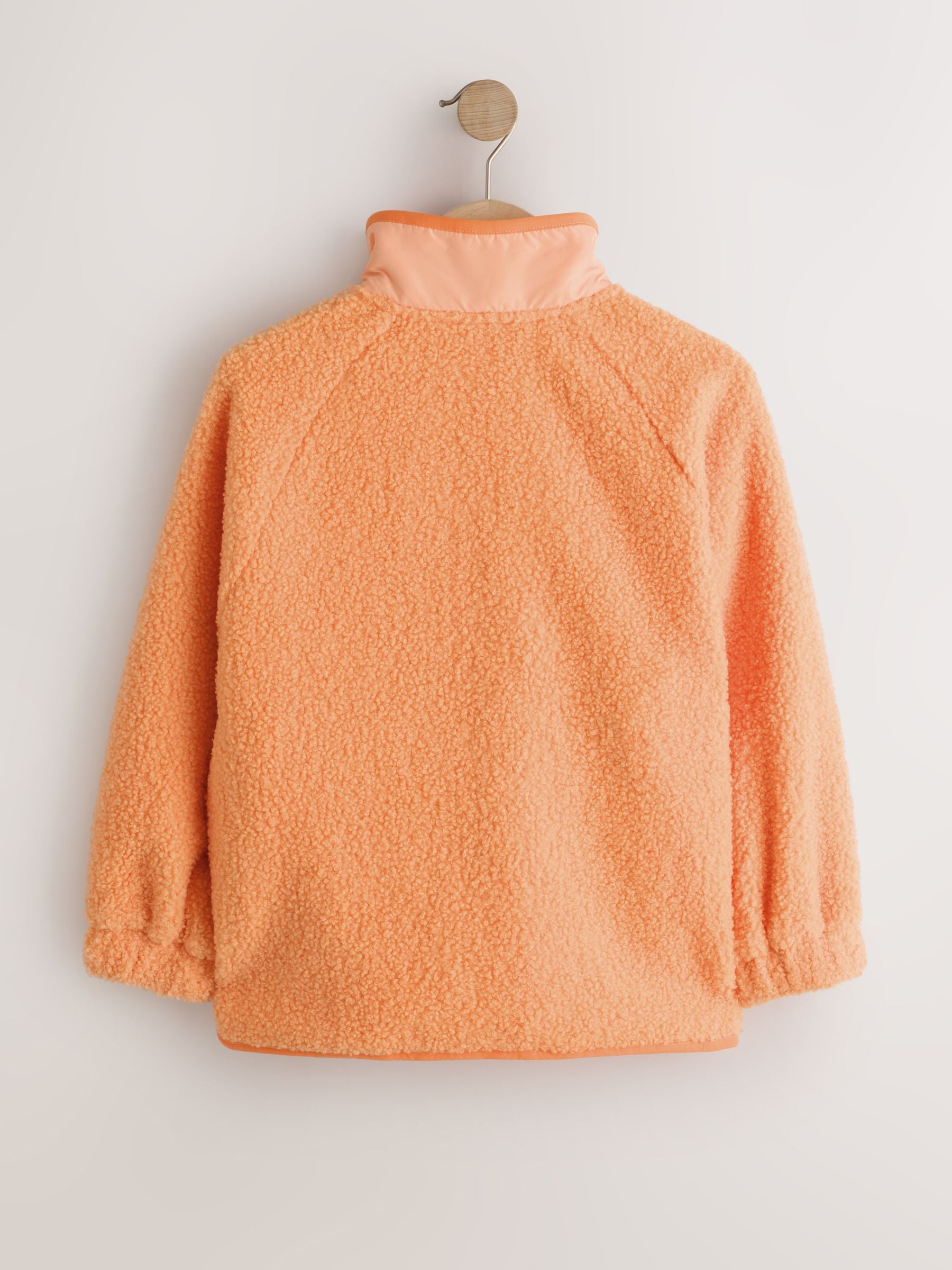 Dsiney Kidz - Bright Orange Button Up Fleece Jacket (3-16yrs) image 6
