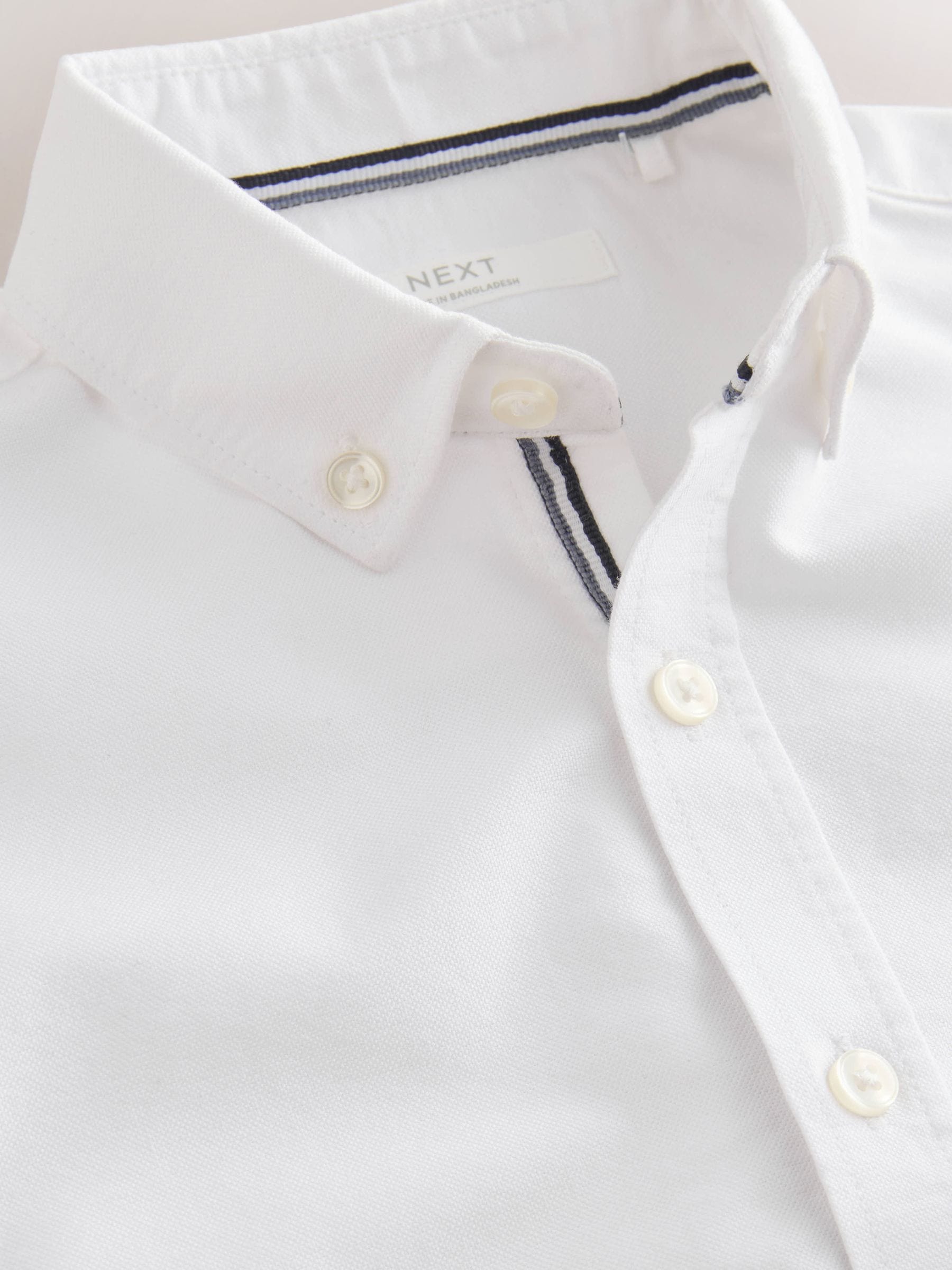 Dsiney Kidz - White Single Premium Oxford Shirt (3-17yrs) image 3