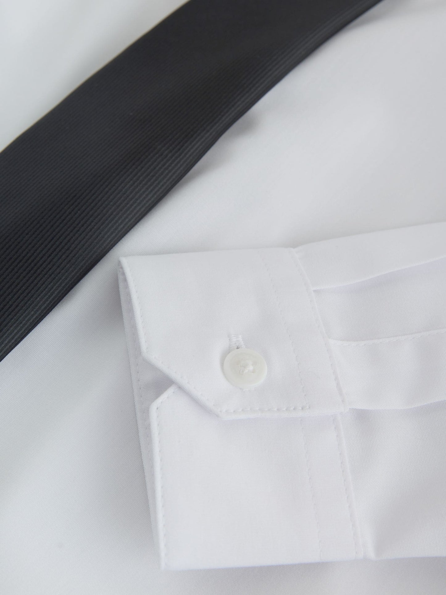 Dsiney Kidz - White Long Sleeve Smart Shirt with Tie (3-16yrs) image 3