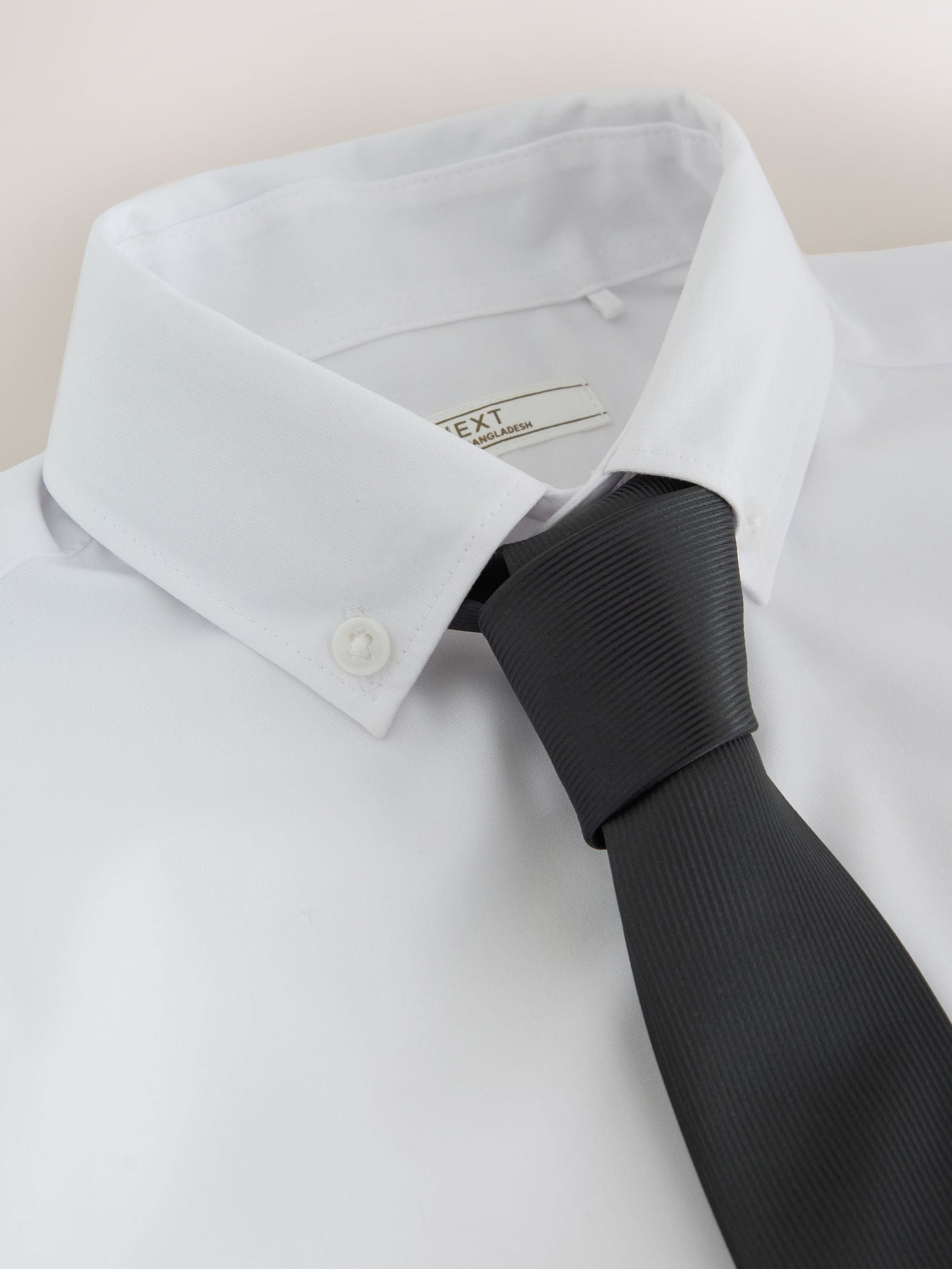 Dsiney Kidz - White Long Sleeve Smart Shirt with Tie (3-16yrs) image 4