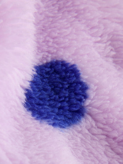 Dsiney Kidz - Purple Spot Fleece Baby Hooded Jacket (0mths-2yrs) image 6