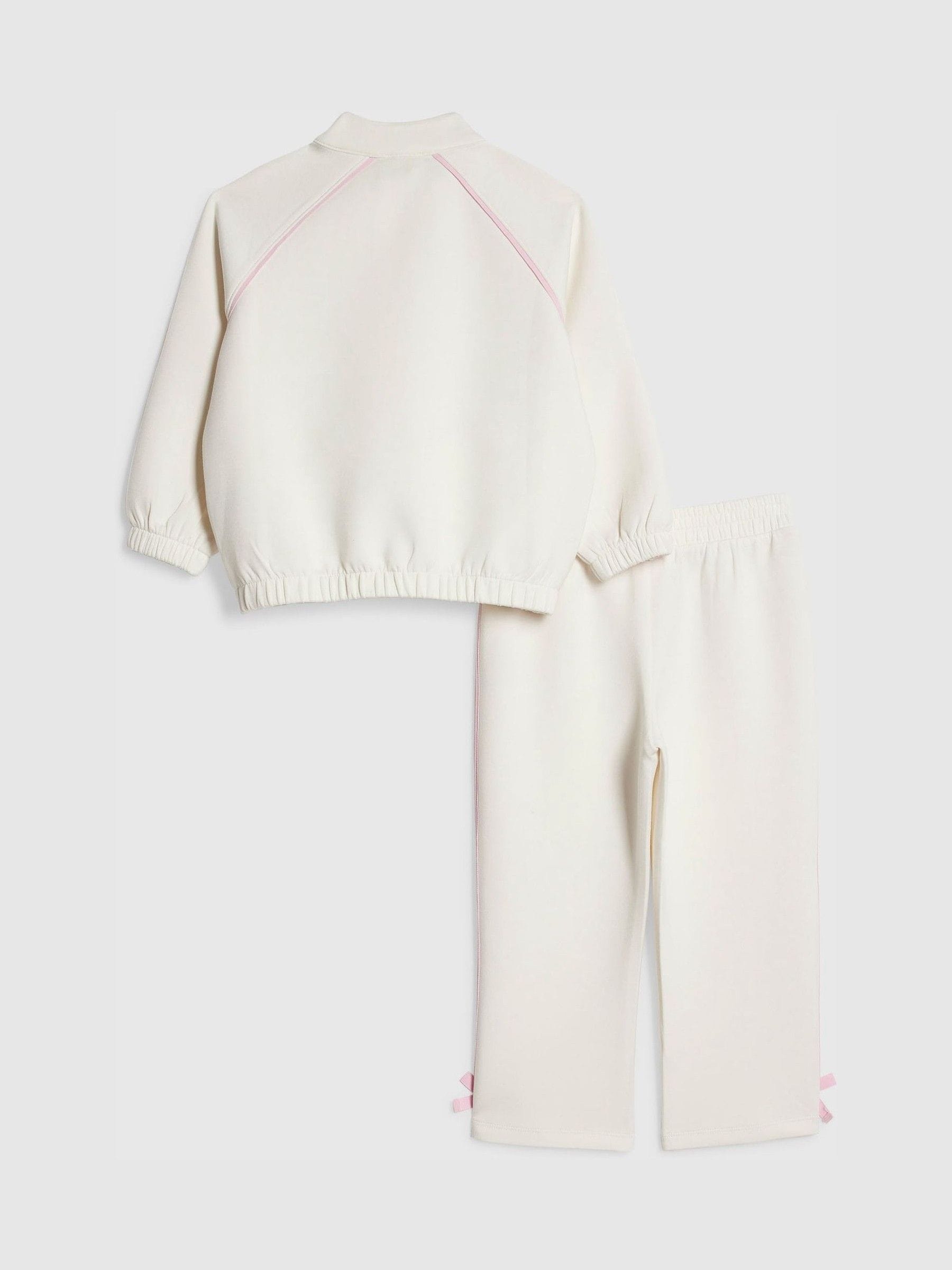 River Island Cream Rosette Track Set image 2