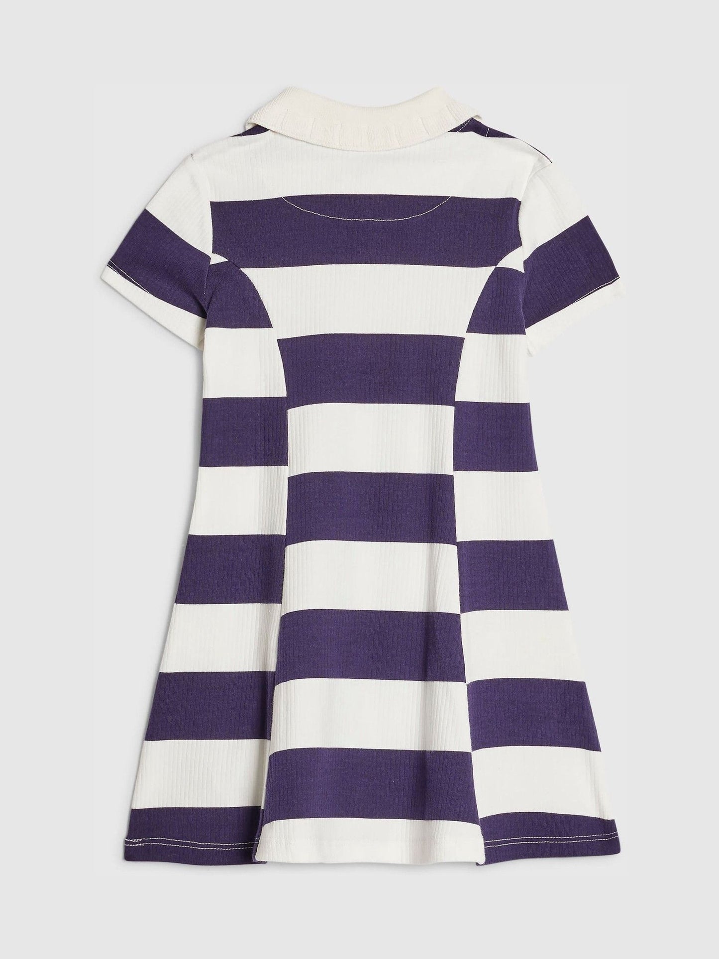 River Island Purple Stripe Rugby Polo Dress image 2
