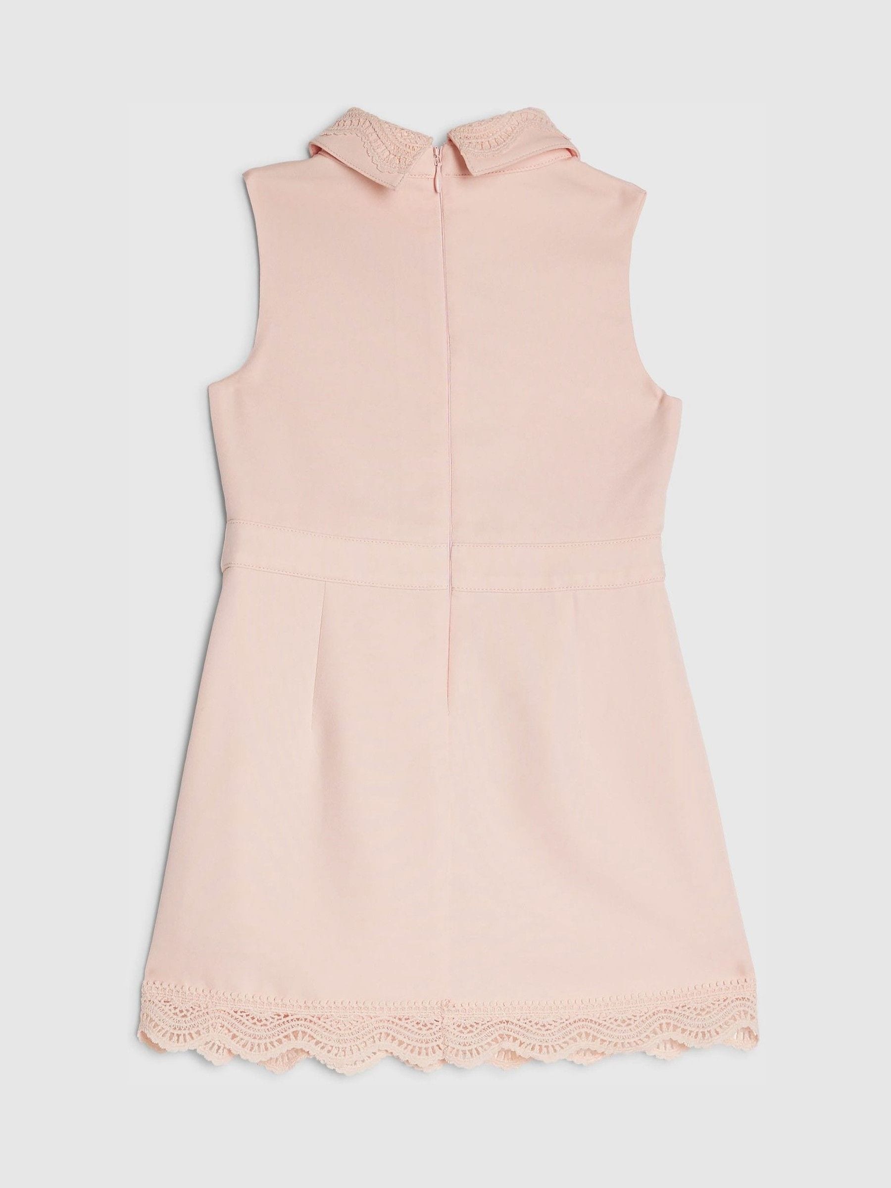 River Island Pink Lace Collar Dress image 2