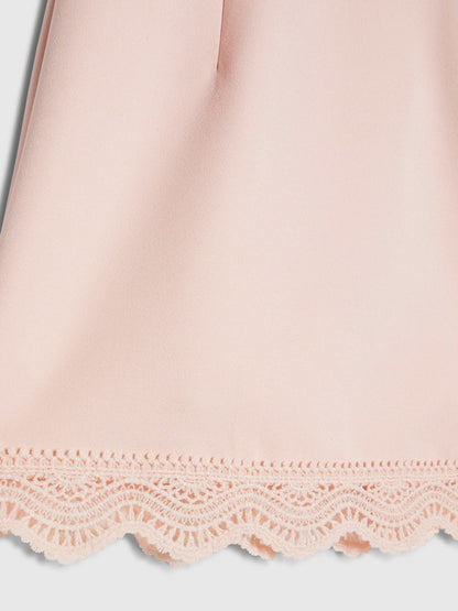 River Island Pink Lace Collar Dress image 4