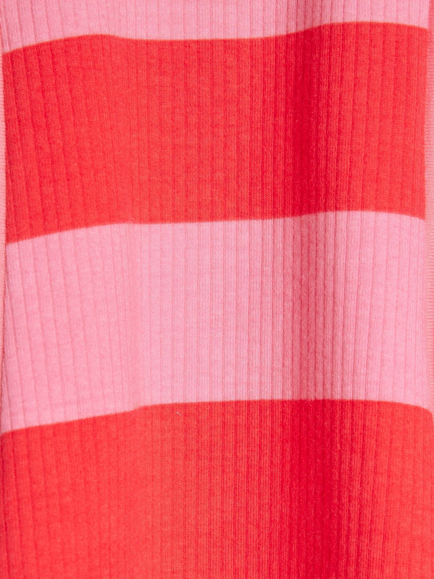 River Island Pink Stripe Rugby Polo Dress image 3