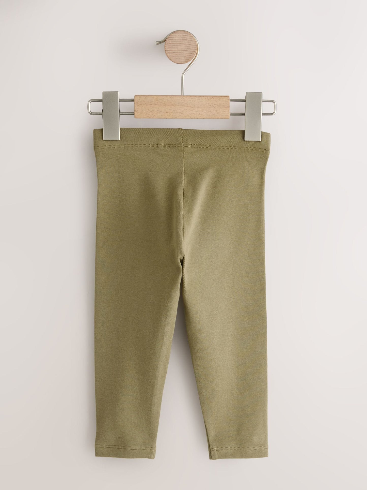Khaki Green Olive Leggings (3mths-7yrs) image 6