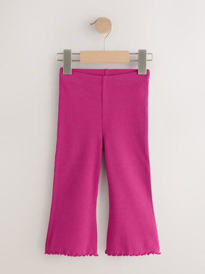 Berry Pink Berry flare Leggings (3mths-7yrs) image 4