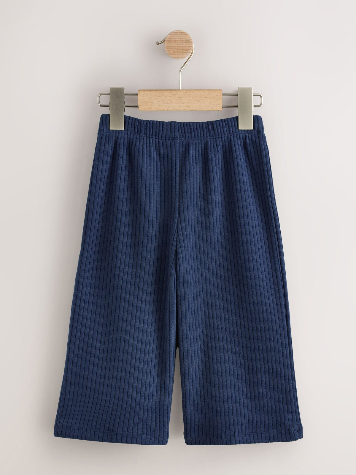 Dsiney Kidz - Navy Ribbed Wide Leg Trousers (3mths-7yrs) image 6