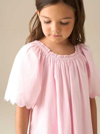 Angel & Rocket Pink Ciara Corsage Swing Dress image 3
