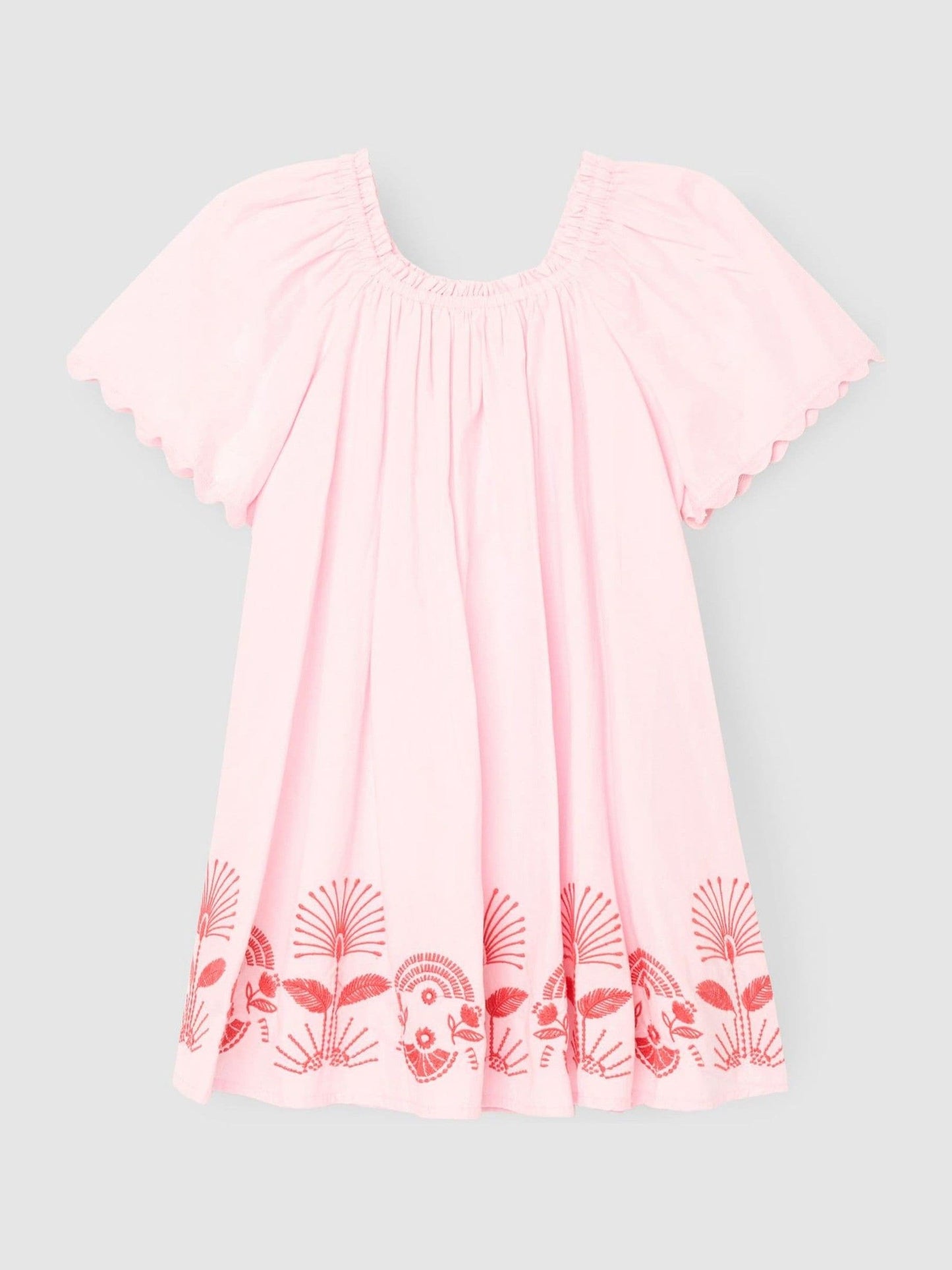 Angel & Rocket Pink Ciara Corsage Swing Dress image 7
