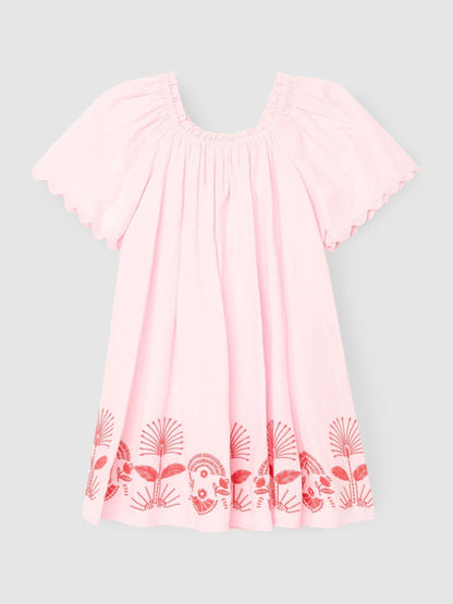 Angel & Rocket Pink Ciara Corsage Swing Dress image 7