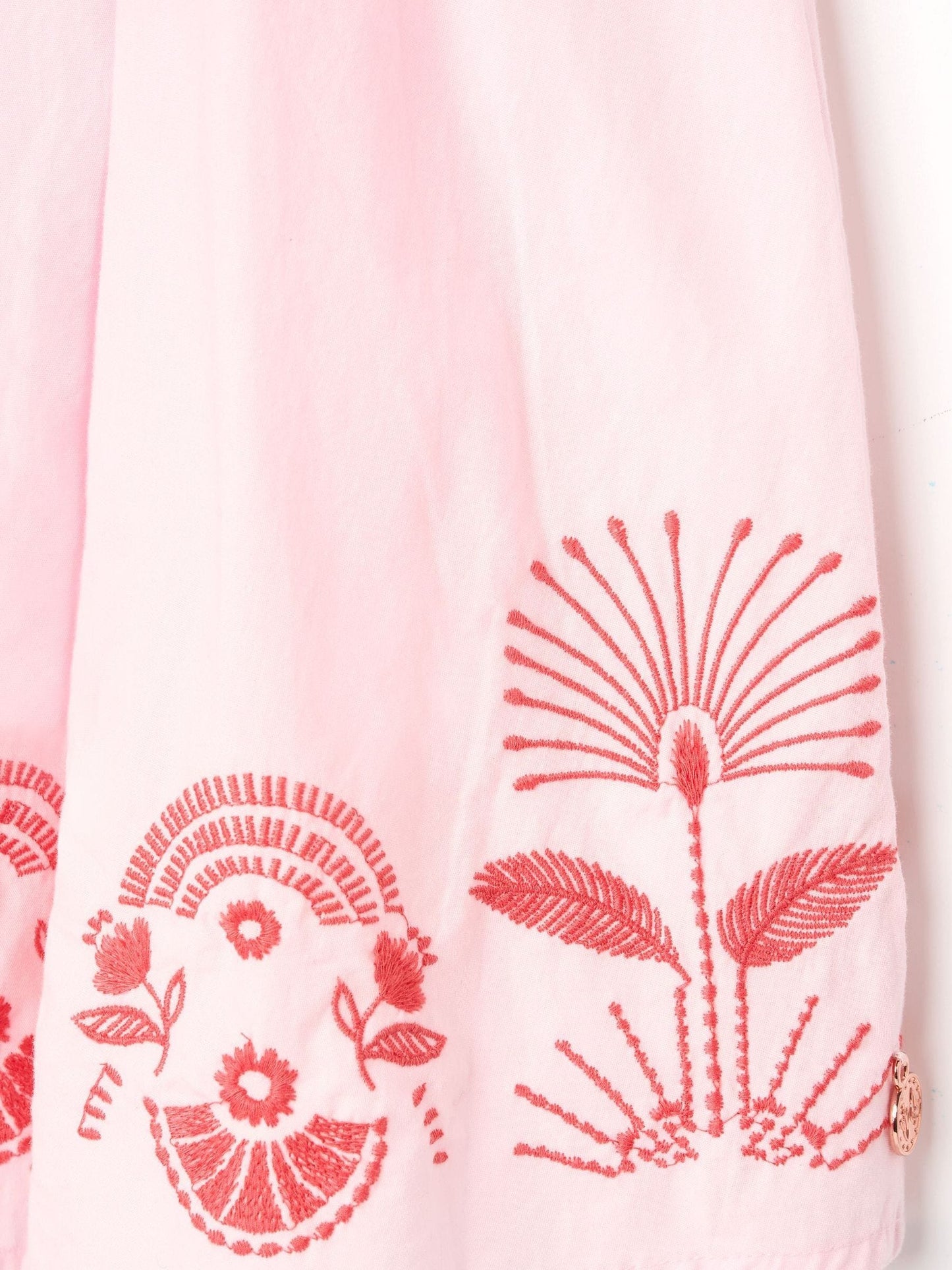 Angel & Rocket Pink Ciara Corsage Swing Dress image 8
