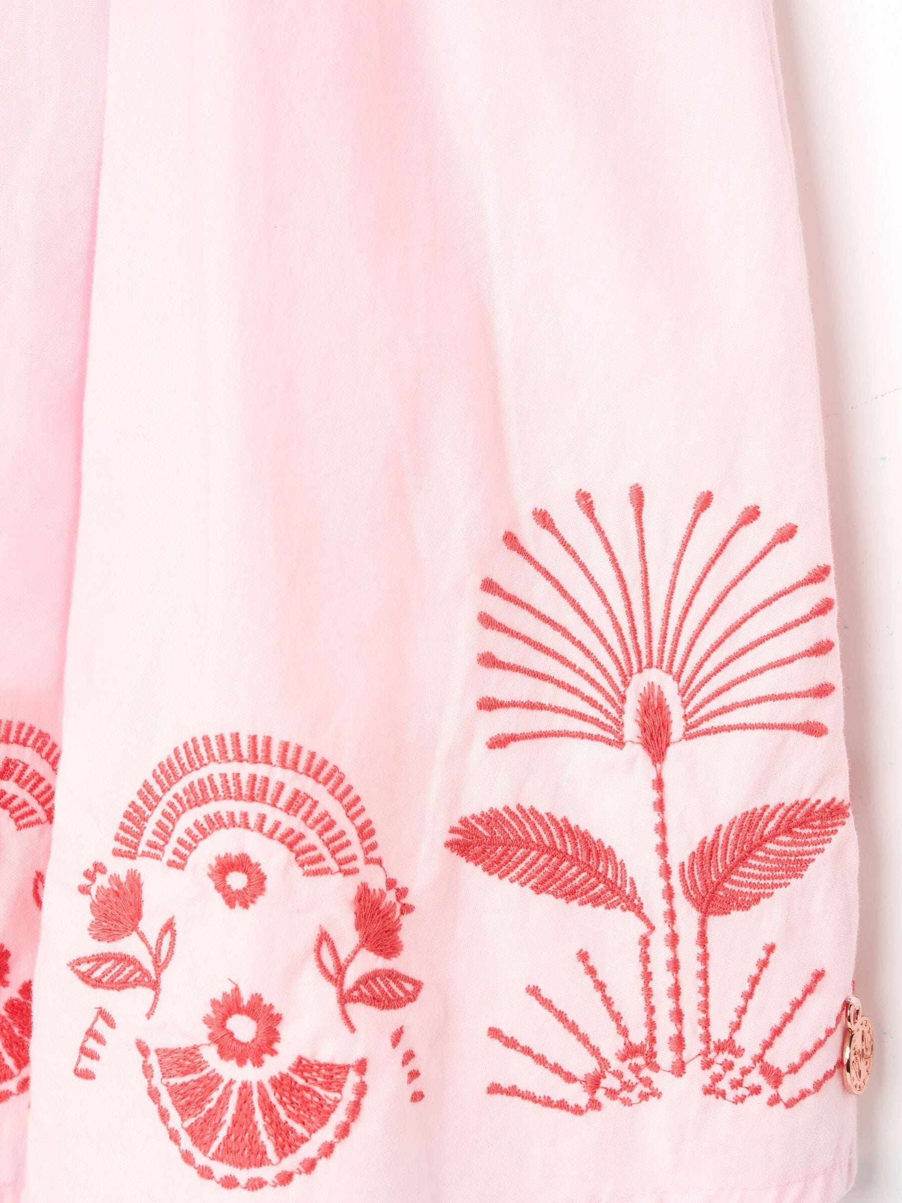 Angel & Rocket Pink Ciara Corsage Swing Dress image 8