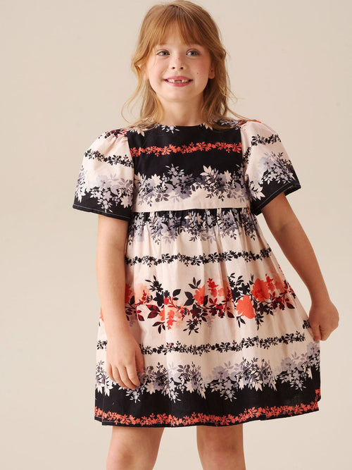 Dsiney Kidz - Angel & Rocket Cream Reyna Ivory Embroidered Swing Dress image 1