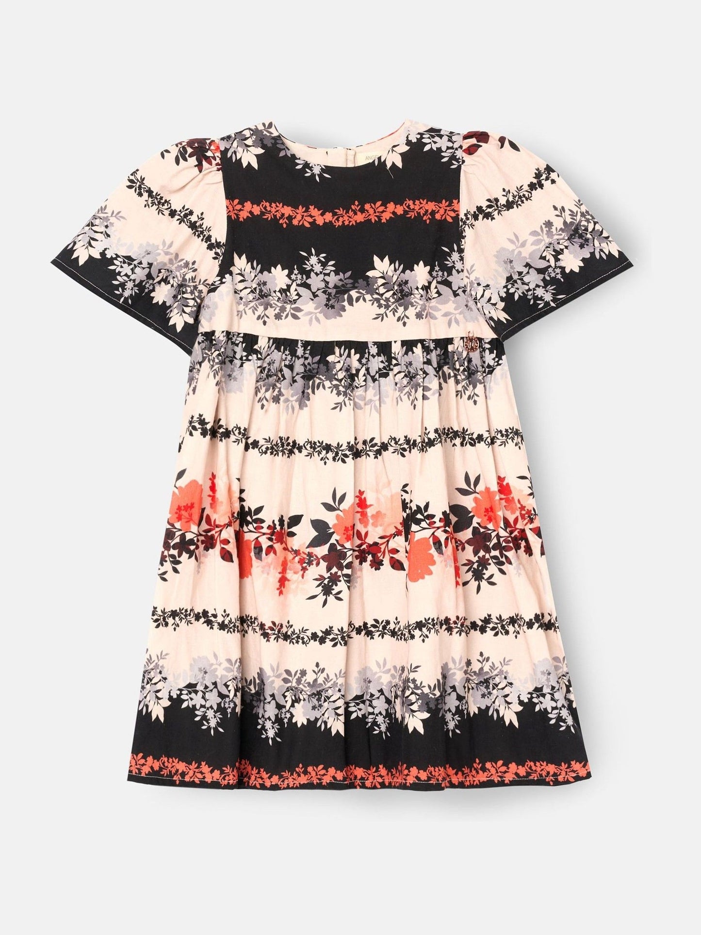 Angel & Rocket Cream Reyna Ivory Embroidered Swing Dress image 4
