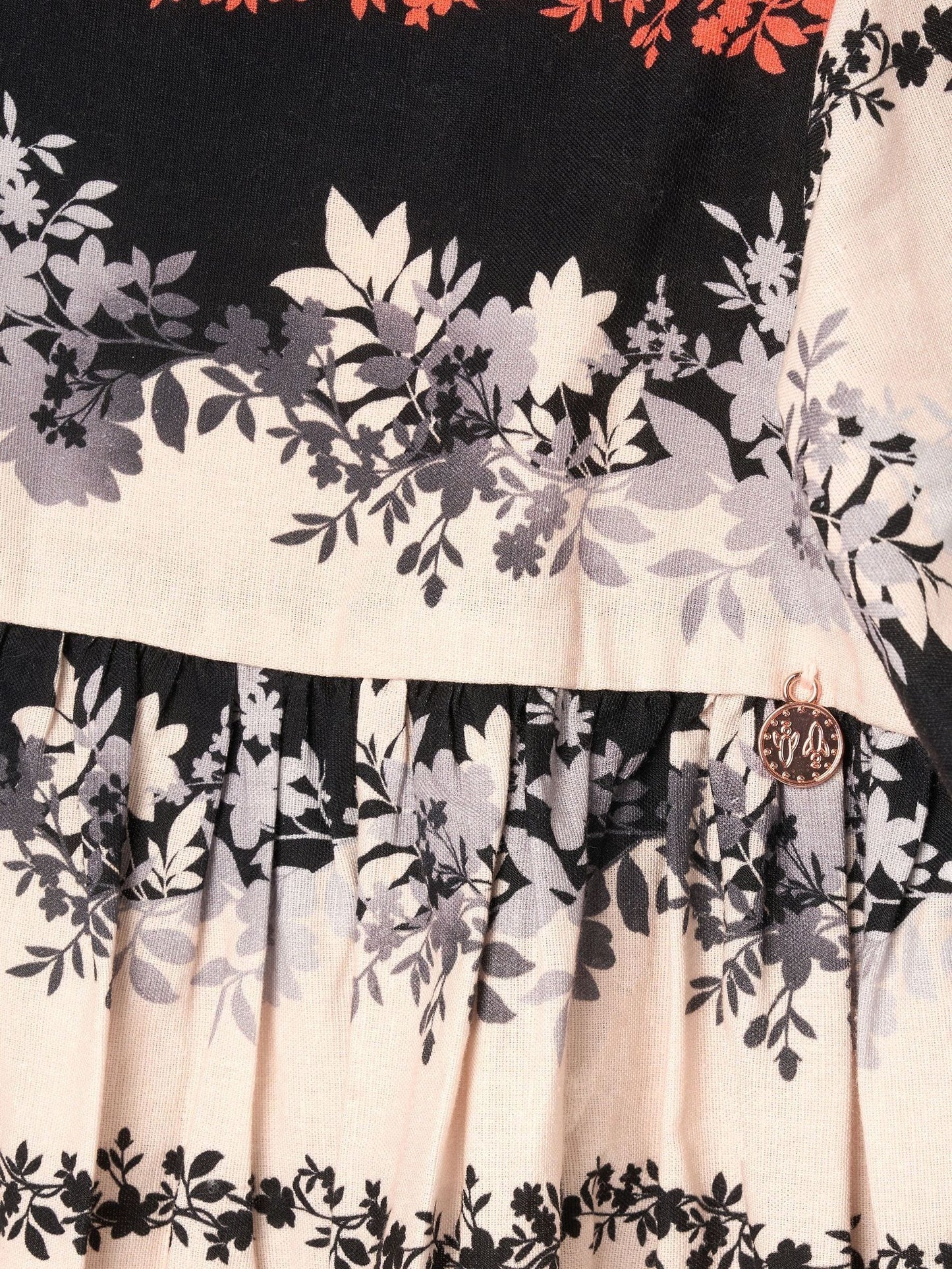 Angel & Rocket Cream Reyna Ivory Embroidered Swing Dress image 6