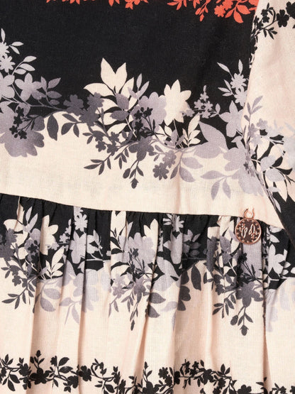 Angel & Rocket Cream Reyna Ivory Embroidered Swing Dress image 6