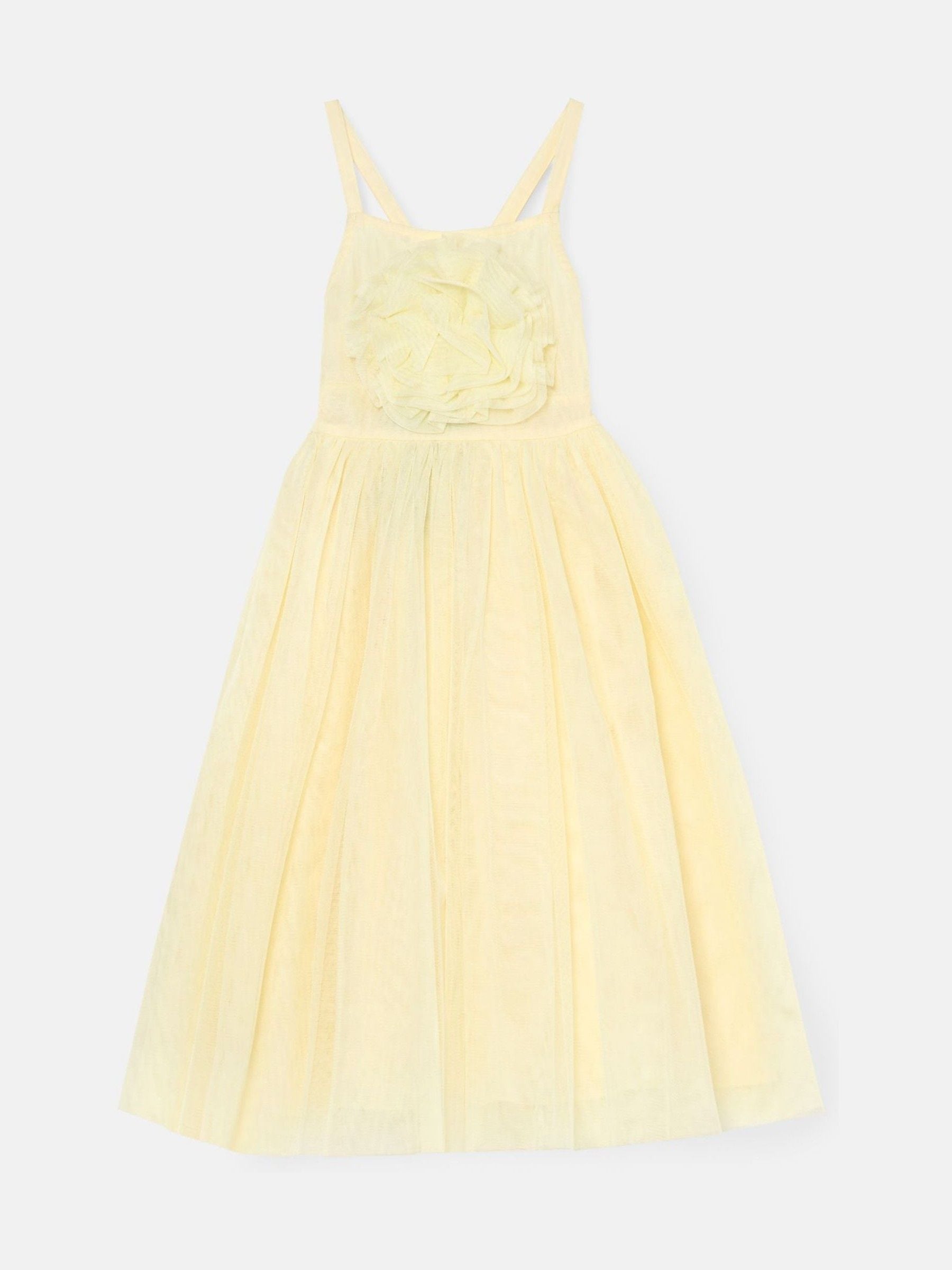 Angel & Rocket Yellow Lily Corsage Mesh Dress image 6