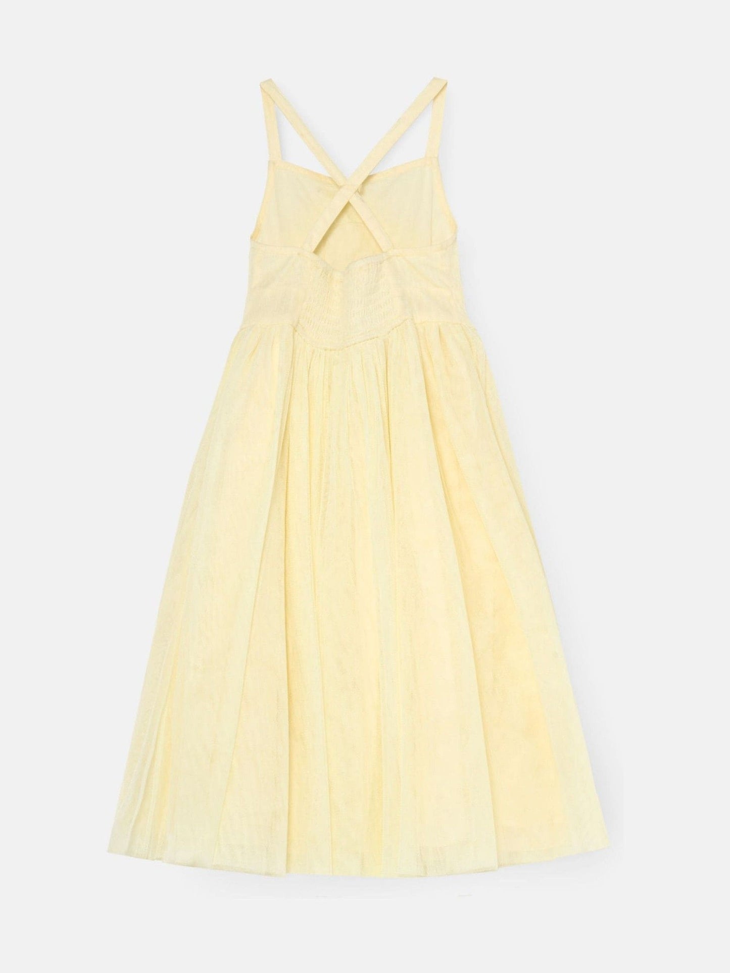 Angel & Rocket Yellow Lily Corsage Mesh Dress image 7