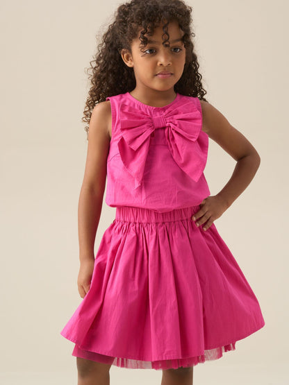 Dsiney Kidz - Angel & Rocket Pink Enya Bow Shell Blouse image 1