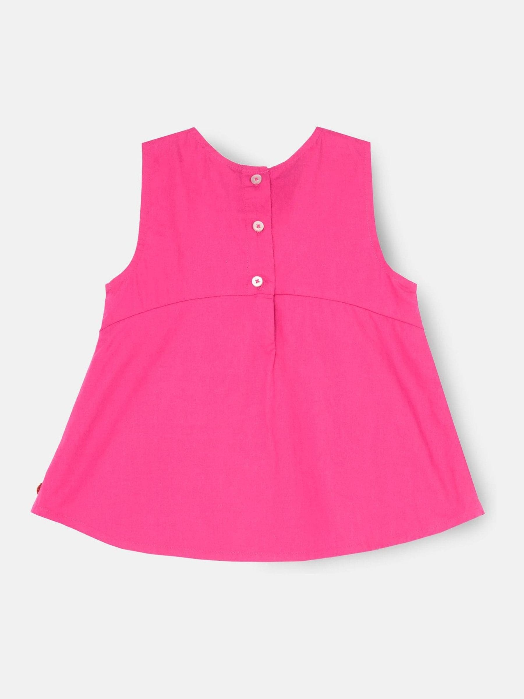 Dsiney Kidz - Angel & Rocket Pink Enya Bow Shell Blouse image 5