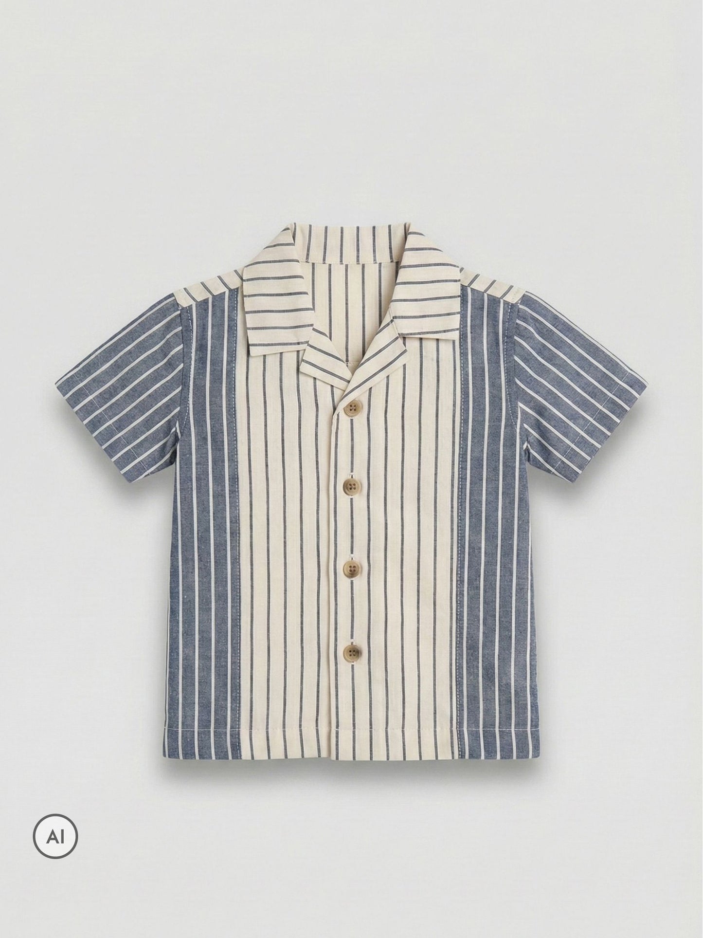 Dsiney Kidz - Angel & Rocket Black Cesar Cut & Sew Short Sleeve Shirt image 5