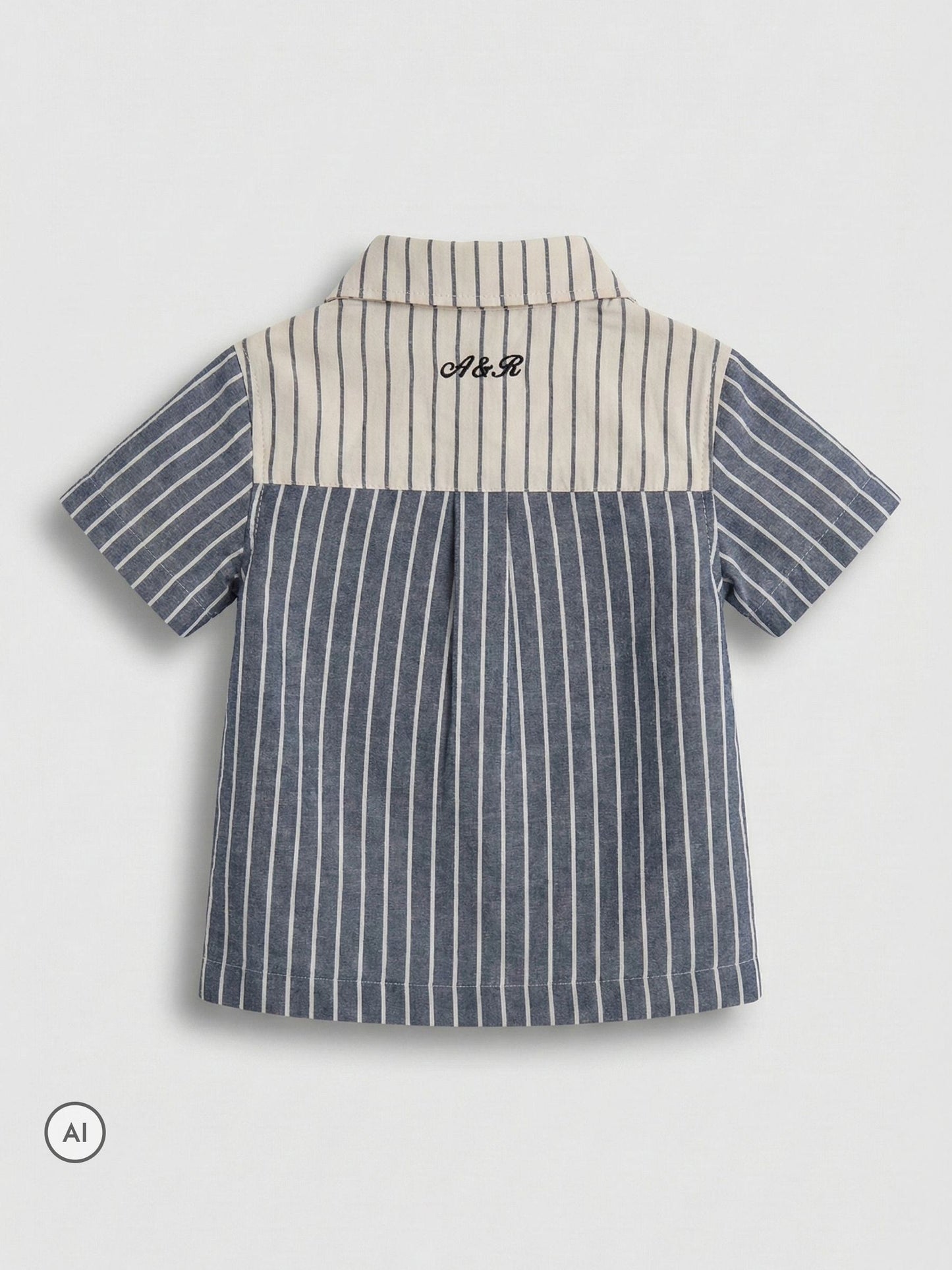 Dsiney Kidz - Angel & Rocket Black Cesar Cut & Sew Short Sleeve Shirt image 6