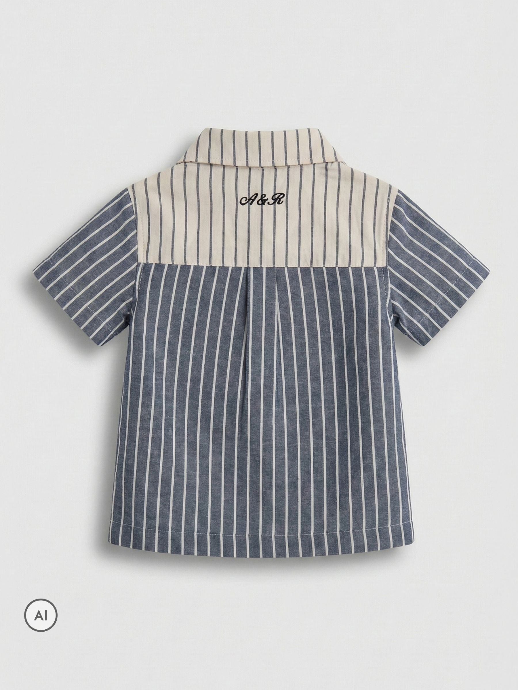 Dsiney Kidz - Angel & Rocket Black Cesar Cut & Sew Short Sleeve Shirt image 6