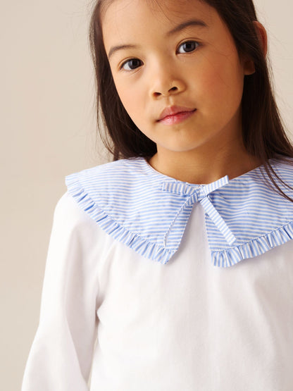 Dsiney Kidz - Angel & Rocket White Betty Stripe Long Sleeve Blouse image 2