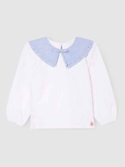 Dsiney Kidz - Angel & Rocket White Betty Stripe Long Sleeve Blouse image 4