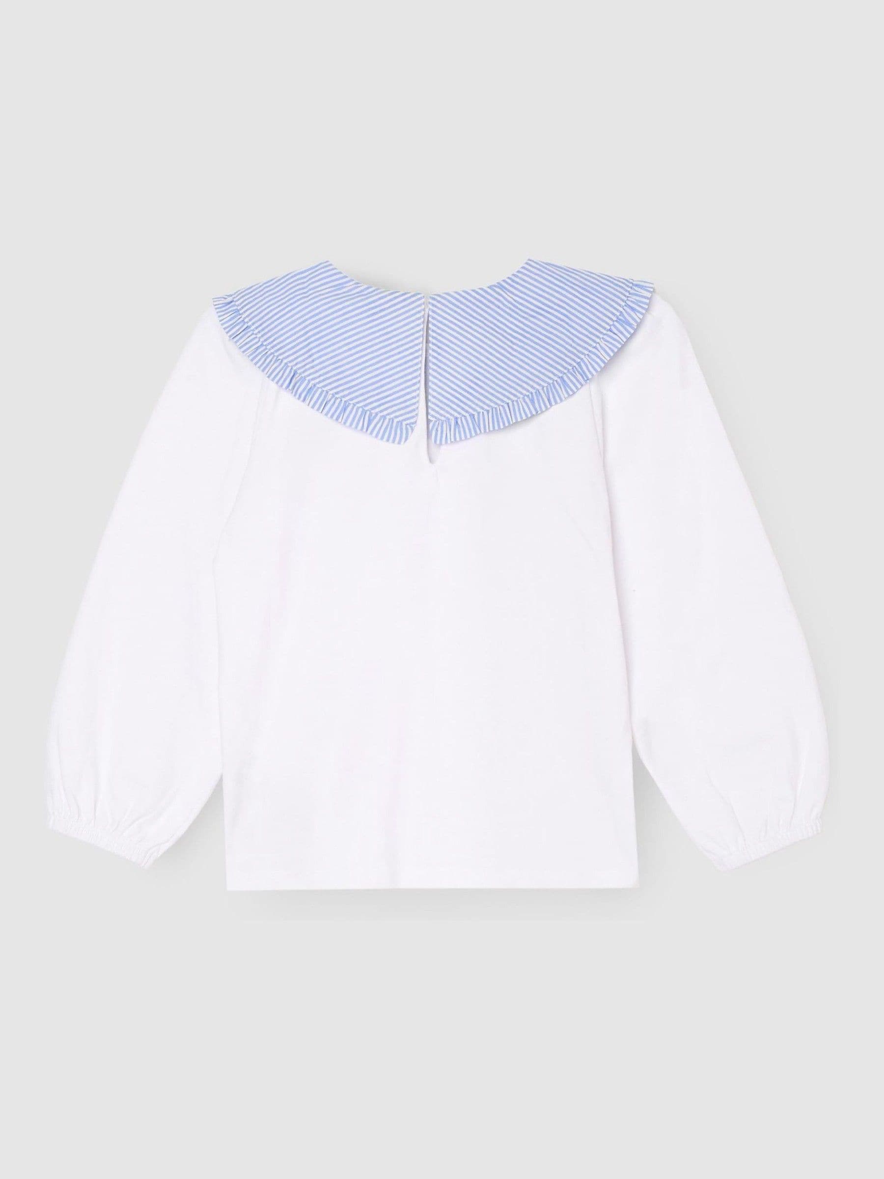 Dsiney Kidz - Angel & Rocket White Betty Stripe Long Sleeve Blouse image 5