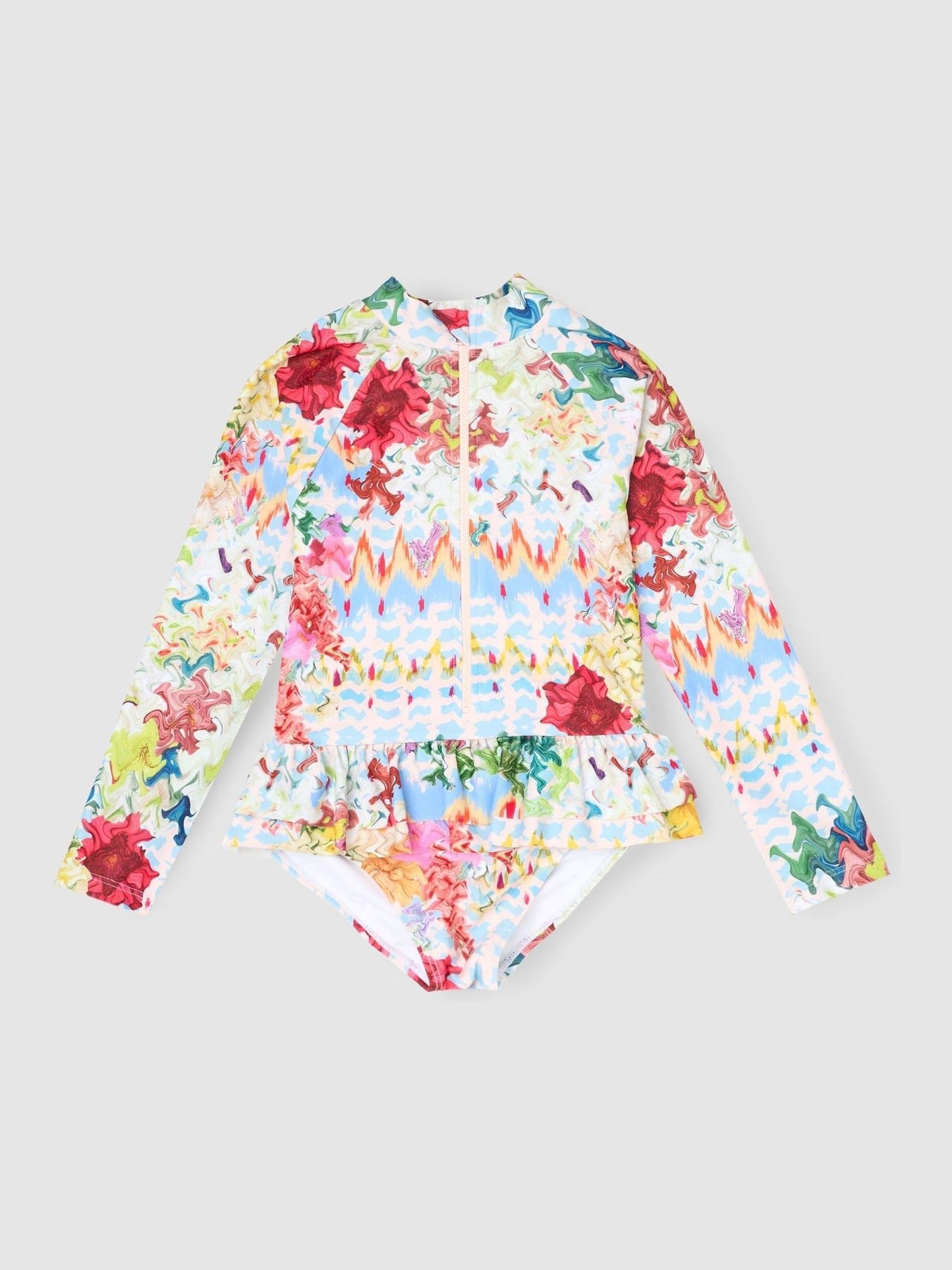 Dsiney Kidz - Angel & Rocket Cream Cove Sunsafe Long Sleeve Swimsuit image 3